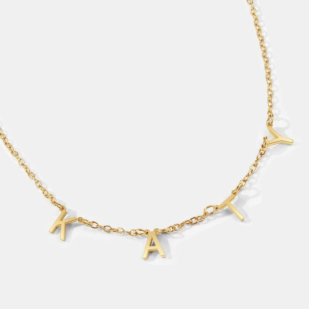 Classic Name Necklace for Daughter