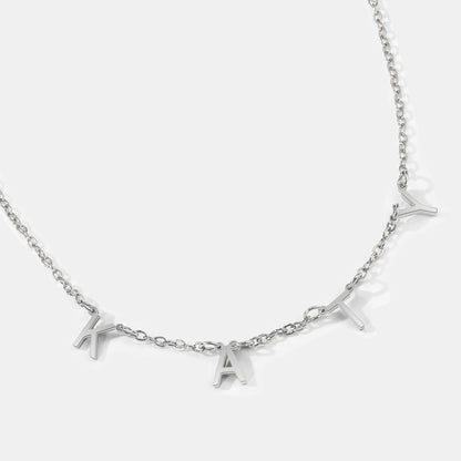 Classic Name Necklace for Daughter