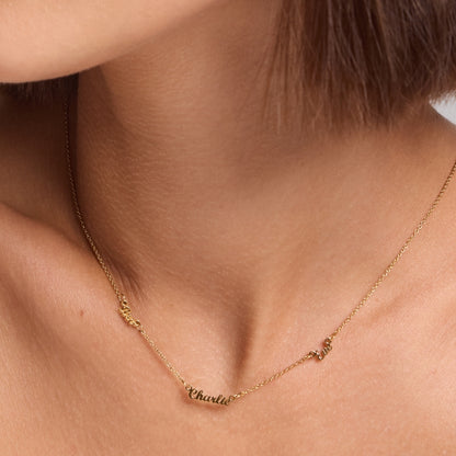 Multiple Name Necklace – Heart of The Family