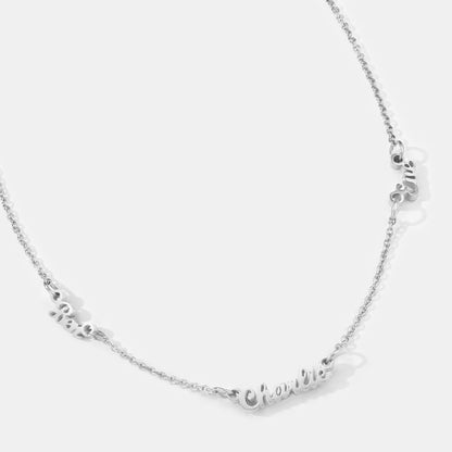Multiple Name Necklace – Heart of The Family