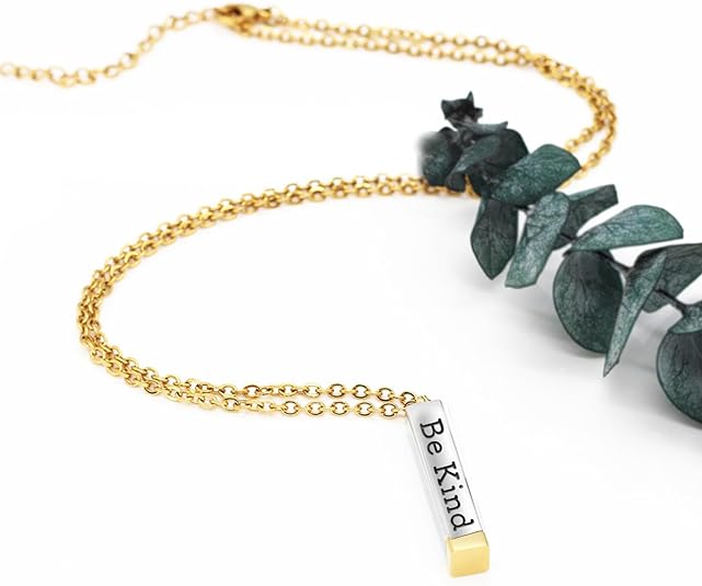 Be Kind…of a B♥tch – Hidden Message Necklace