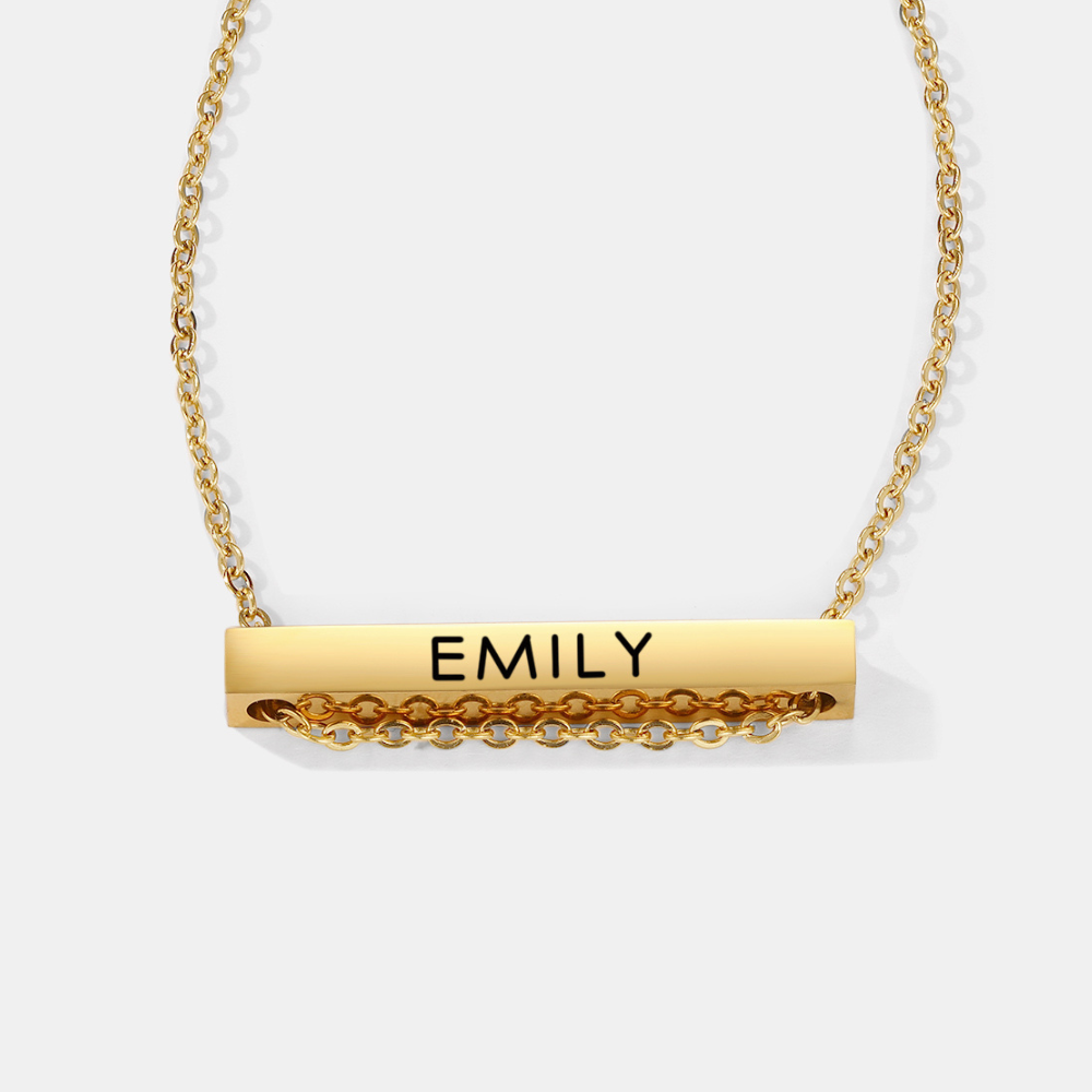 Name Bar Necklace