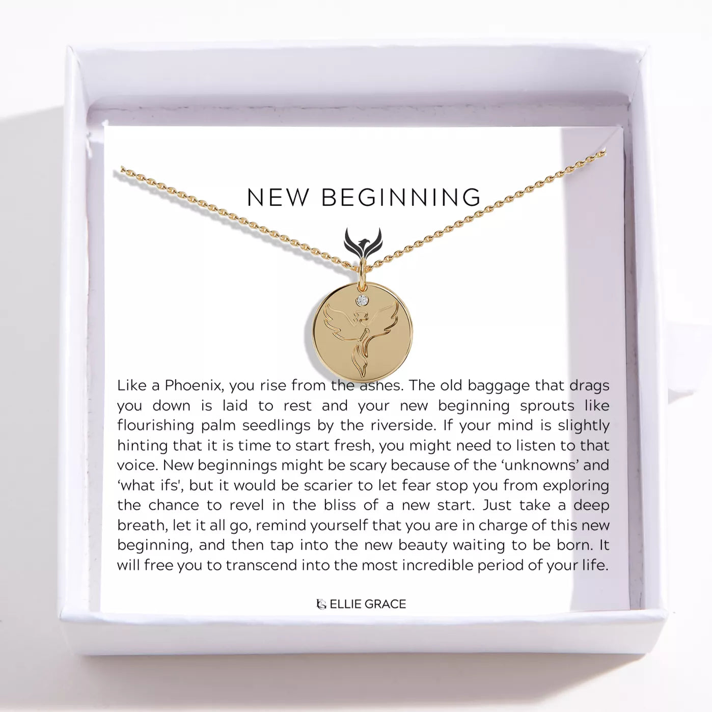 New Beginning Phoenix Necklace