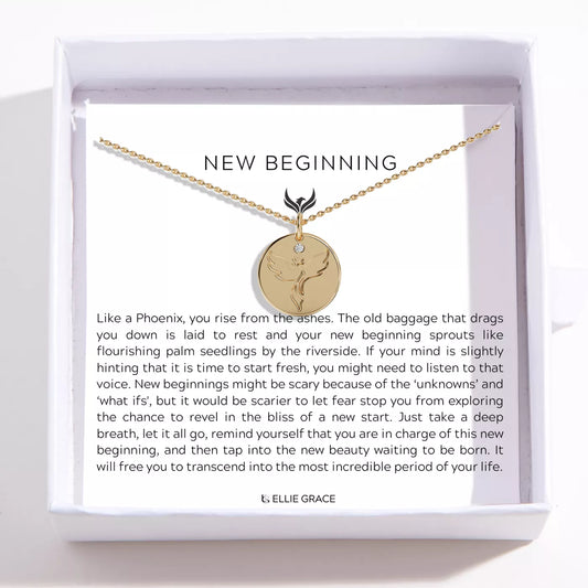 New Beginning Phoenix Necklace