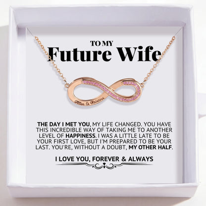 To My Future Wife – Love Is Infinity Necklace