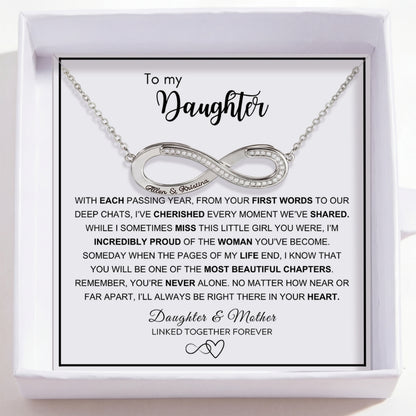 To My Daughter – Love Is Infinity Necklace