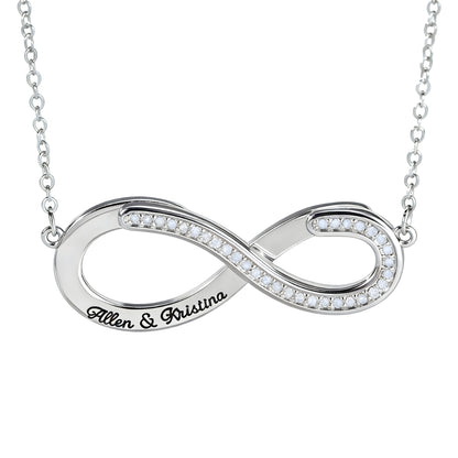Mother Daughter – Love Is Infinity Necklace