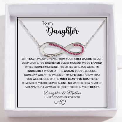 To My Daughter – Love Is Infinity Necklace