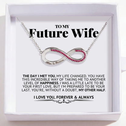 To My Future Wife – Love Is Infinity Necklace