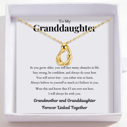 Hug Necklace for Granddaughter