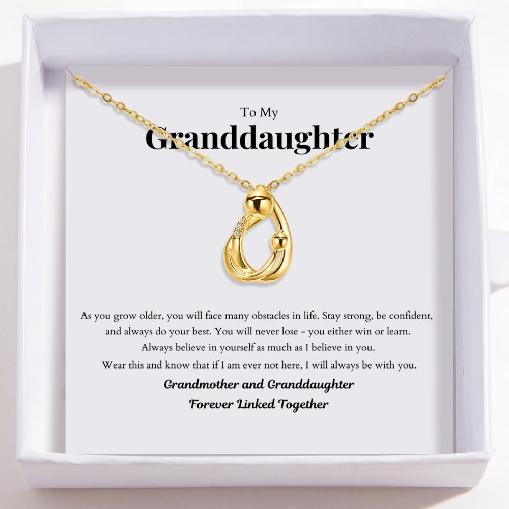 Hug Necklace for Granddaughter
