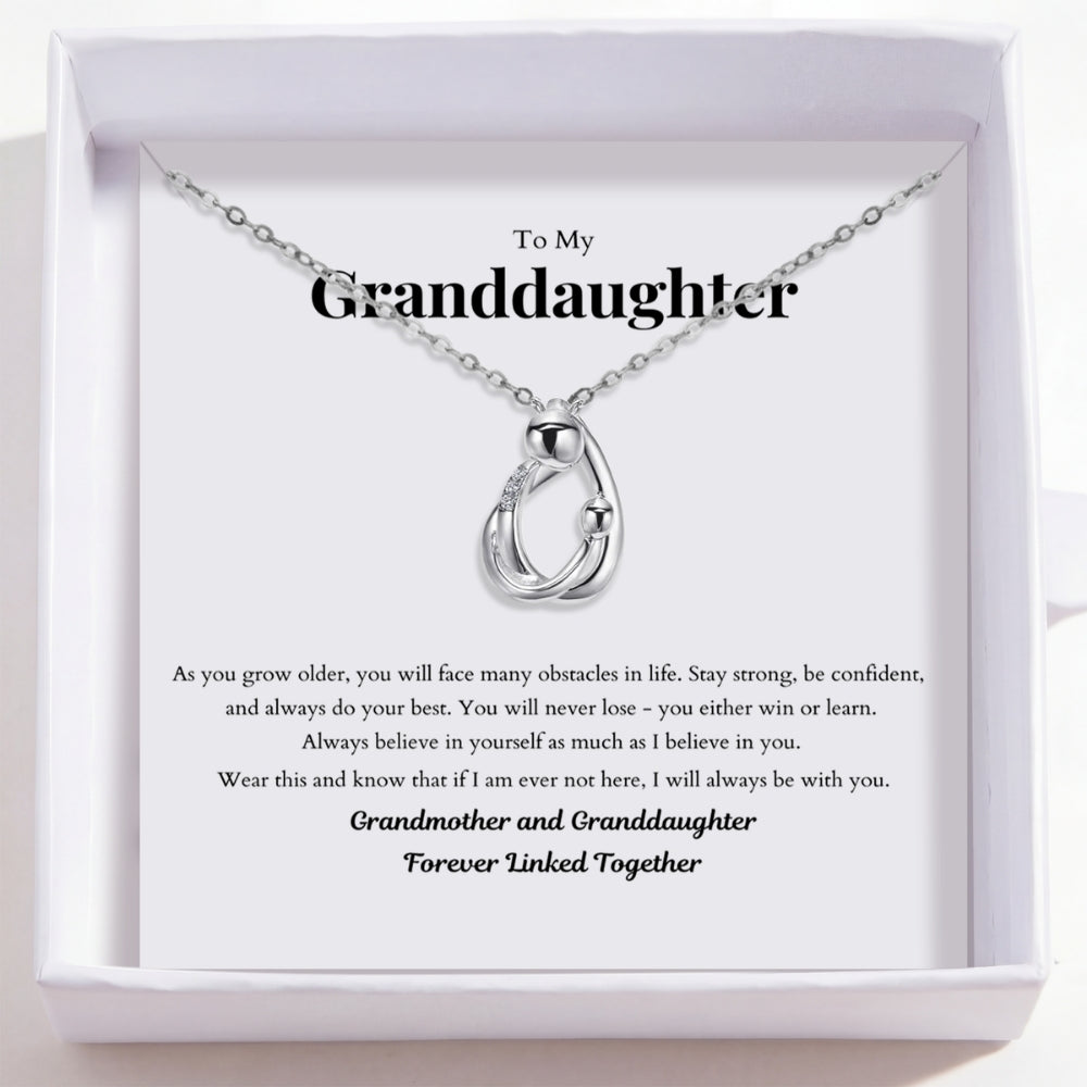 Hug Necklace for Granddaughter