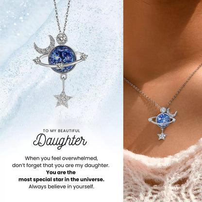 To My Daughter – Special Star Necklace – 925 Sterling Silver