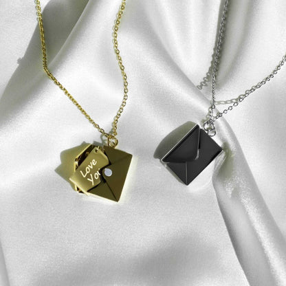 Love Letter Necklace & Card Gift Set