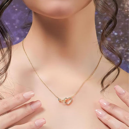 To My Mum – Infinity Heart Necklace & Card