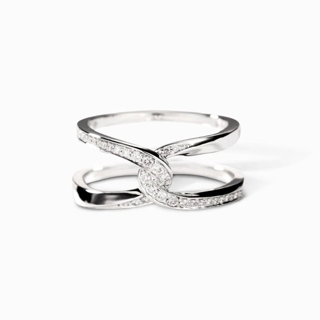 Mother & Daughter Forever Linked Ring