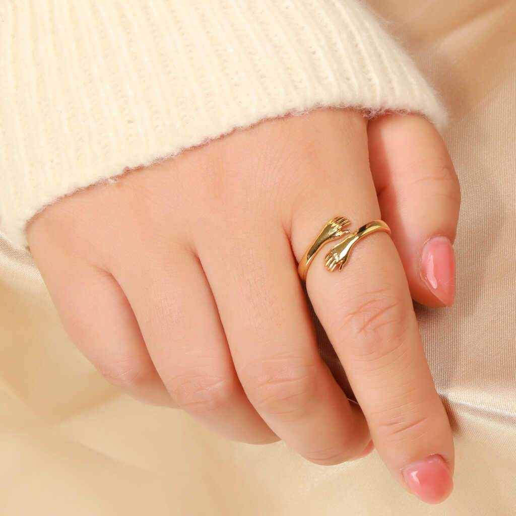 To My Granddaughter – Hug Ring