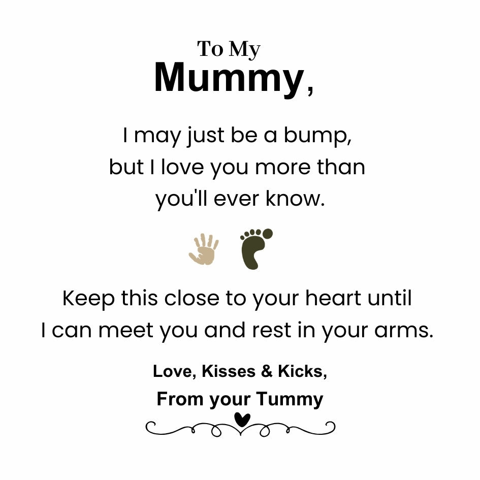 Mummy To Be Palm And Foot Ring