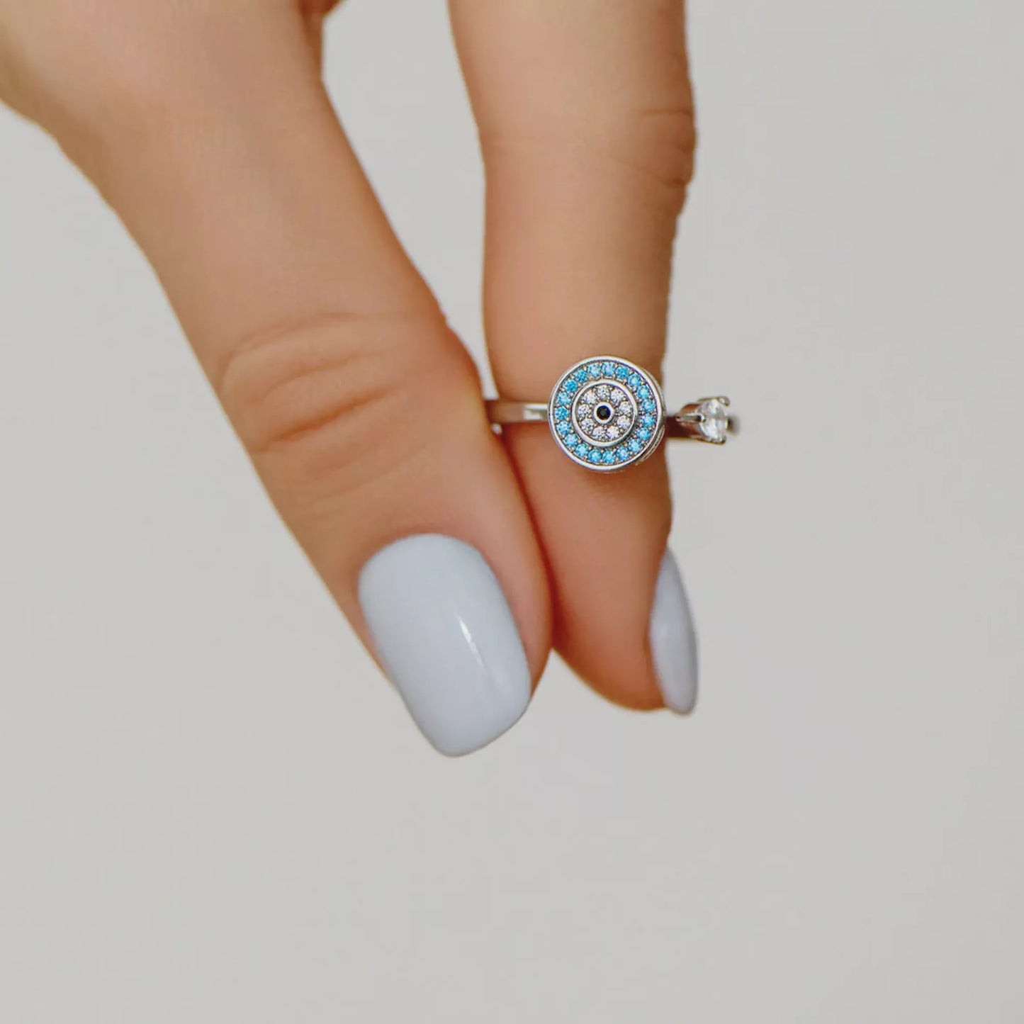 To My Daughter – Evil Eye Fidget Ring