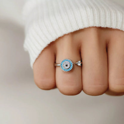 To My Daughter – Evil Eye Fidget Ring