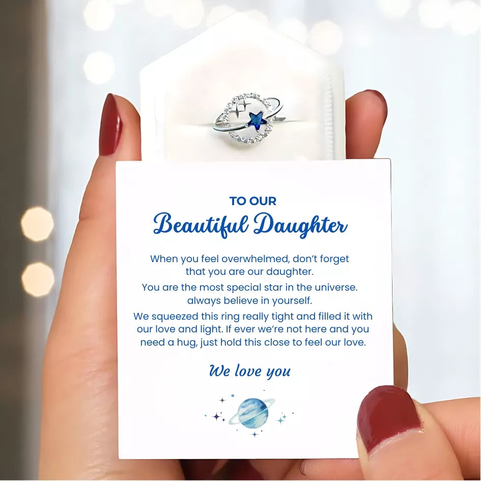 To Our Beautiful Daughter - Special Star Ring