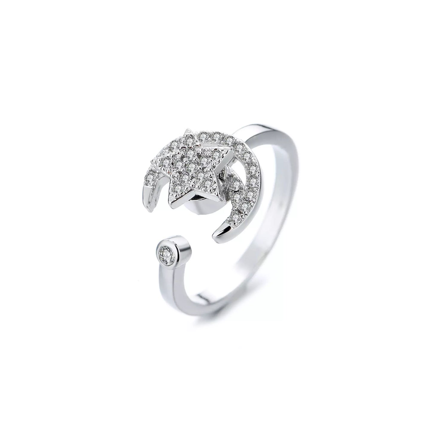 Moonstar Fidget Ring