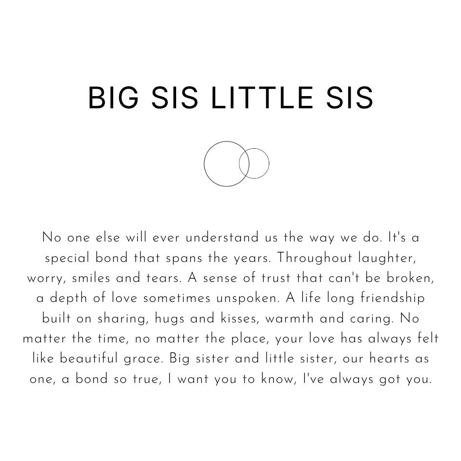 To My Sister – Always Us Necklace
