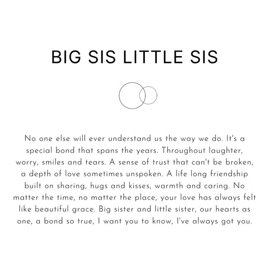 To My Sister – Always Us Necklace