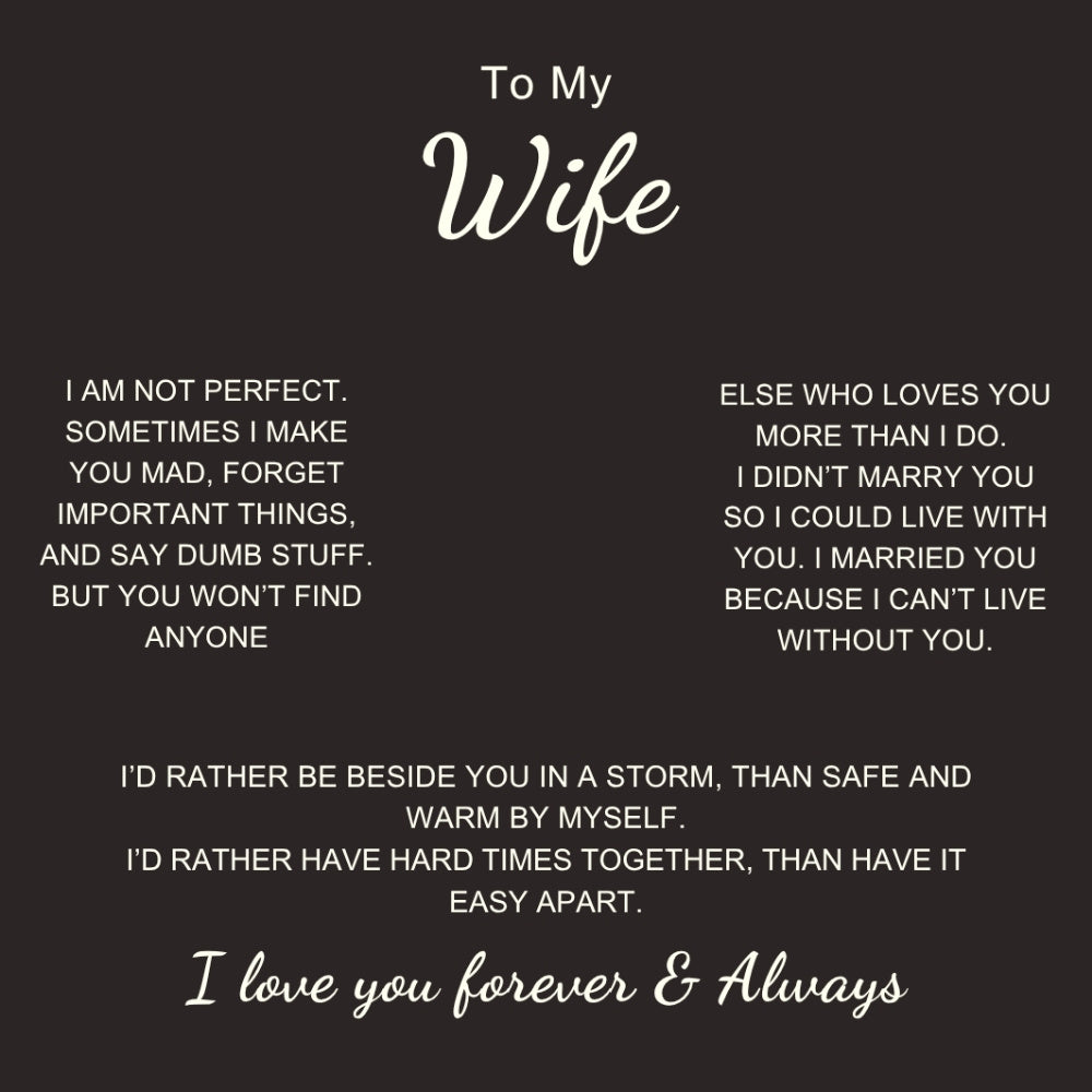 Charming Heart Necklace with Engraved Name Beads For Wife