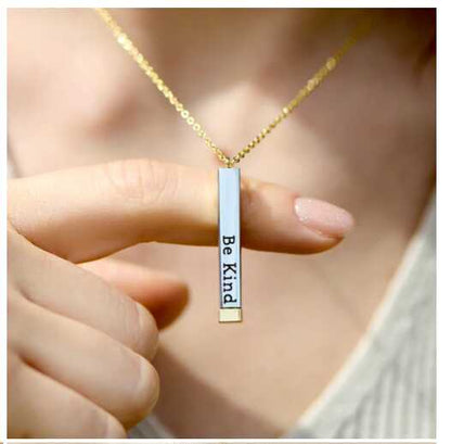 Be Kind…of a B♥tch – Hidden Message Necklace