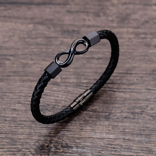 Mens ‘Love You Forever’ Infinite Knot Bracelet