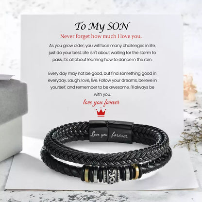 Mother And Son ‘Love You Forever’ Bracelet