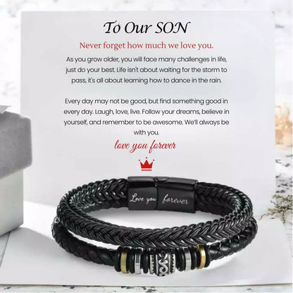 Mother And Son ‘Love You Forever’ Bracelet